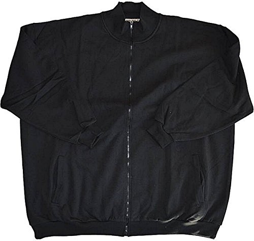 Honeymoon Sweat-Blouson schwarz 5XL von HONEYMOON