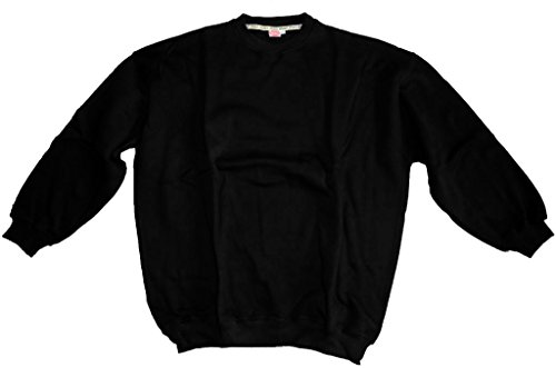 Honeymoon Sweatshirt Basic schwarz 6XL von Honeymoon