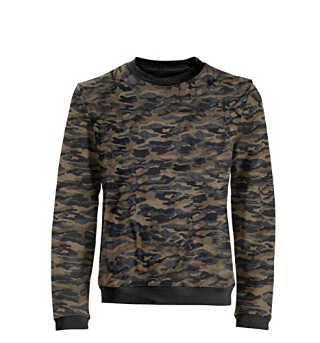 Honeymoon Übergrößen Sweatshirt Camouflage 12XL von Honeymoon