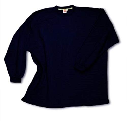 Übergrößen !!! Basic Sweatshirt Honeymoon Navy ohne Bündchen unten 10XL von Honeymoon