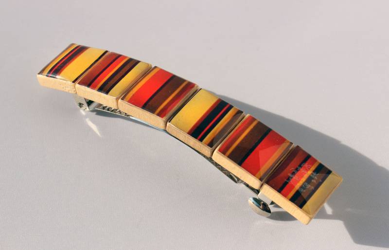 Doctor Who - Vierter Doktor Everlasting Scarf Scrabble Haarspange von HoneysuckleRoseC