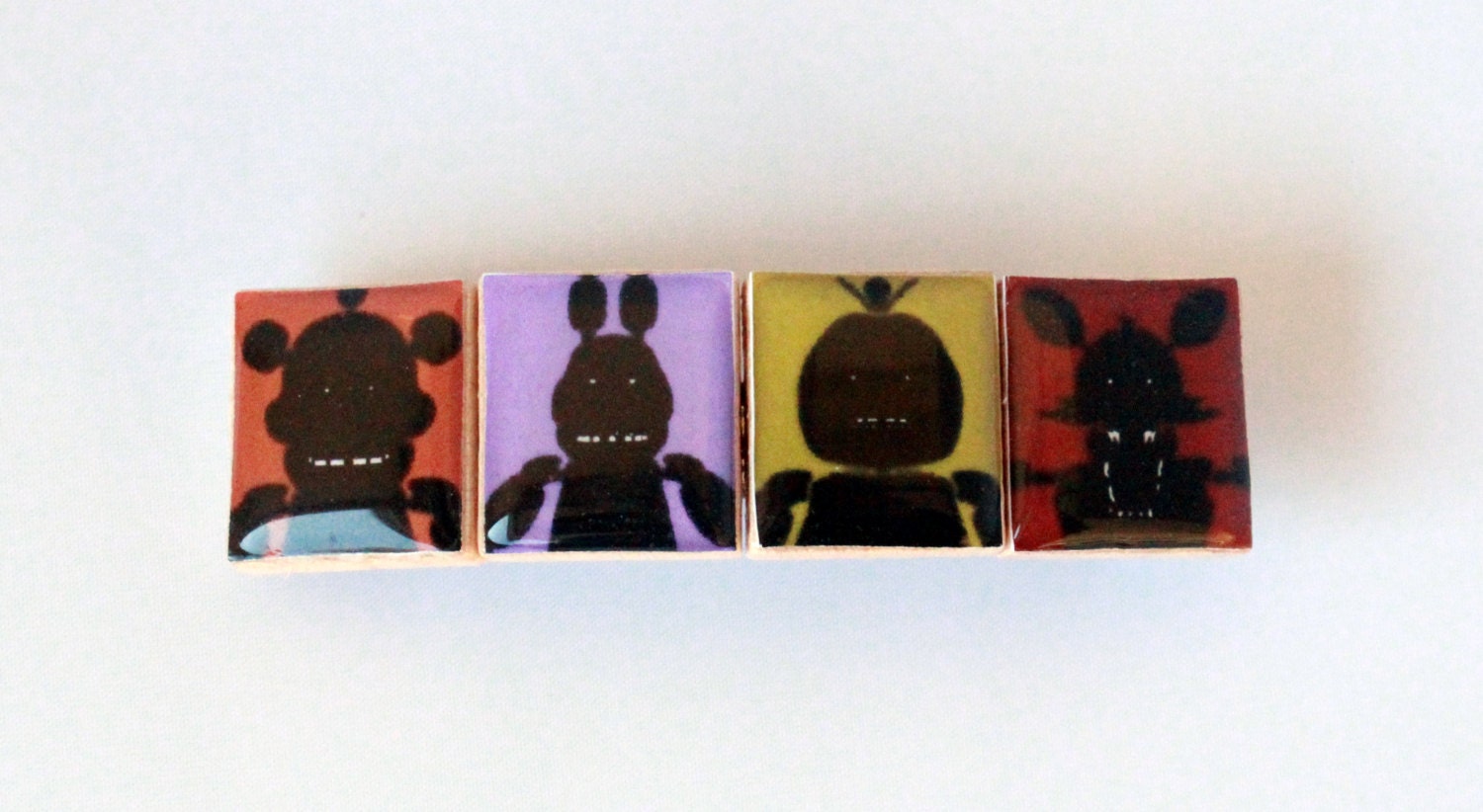 Fünf Nächte Bei Freddys Inspiriert Scrabble Fliesen Haarspange von HoneysuckleRoseC
