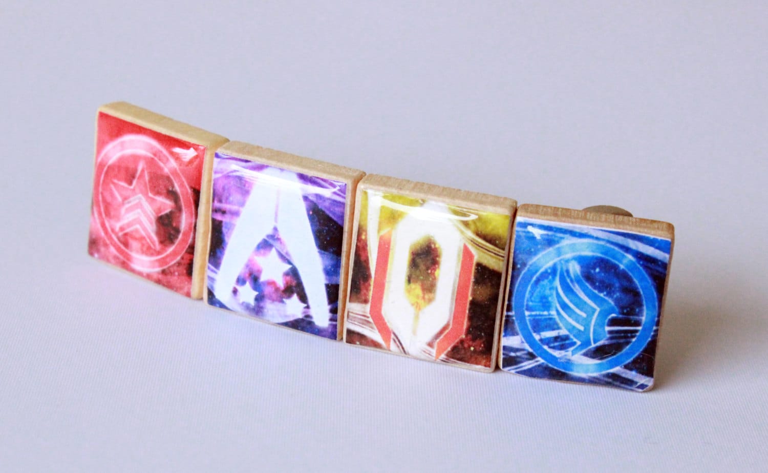 Mass Effect Inspiriert Scrabble Fliesen Haarspange von HoneysuckleRoseC
