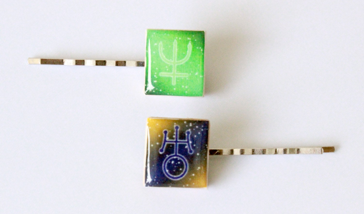 Sailor Uranus & Neptun Scrabble Tile Bobby Pins Scouts Inspiriert von HoneysuckleRoseC