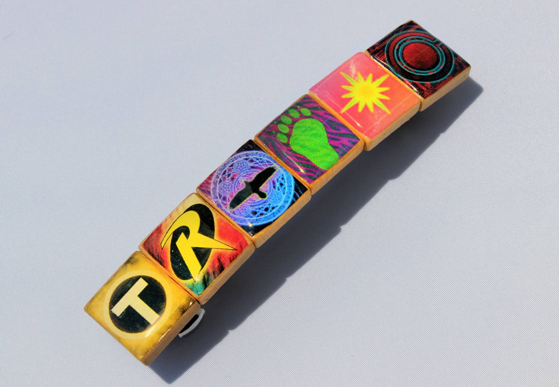 Teen Titans Scrabble Tile Haarspange von HoneysuckleRoseC