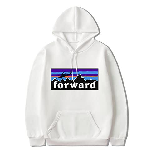 Honghuang Forward Observation Group Druck Winter Lange Hülse Lose Beiläufige Sport Design Paar Hoodie Übergroßen von Honghuang