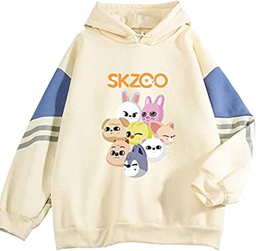 Kapuzenpullover Niedlicher Damen Kawaii Streetwear Harajuku Loose Winter Sweatshirts Graphic Pullover von Honghuang