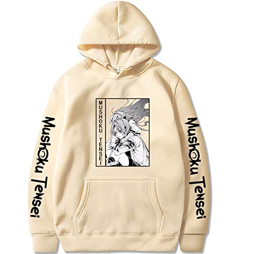 Anime Mushoku Tensei Hoodie 3D-Druck Cosplay Kostüm Langarm Kapuzenpullover für Männer Frauen Teenager von Hongwenstore