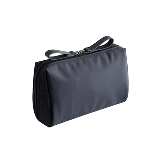 Honhoha Handheld-Kosmetiktasche, Kulturbeutel-Kosmetiktasche, Reise-Make-up-Organizer mit Mehreren Fächern, Kleine Beauty-Kulturtasche für Damen mit Aufprallschutz für Lippenstifte, Lotion, von Honhoha