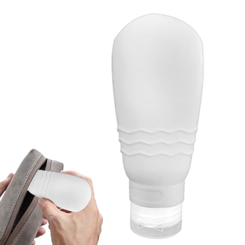 Silikonflaschen in Reisegröße | Umweltfreundliche Lotion-Nachfüllflaschen - Toilettenartikel-Organisationsprodukte für Shampoo, Gesichtsreiniger, Duschgel, Handcreme Honhoha von Honhoha