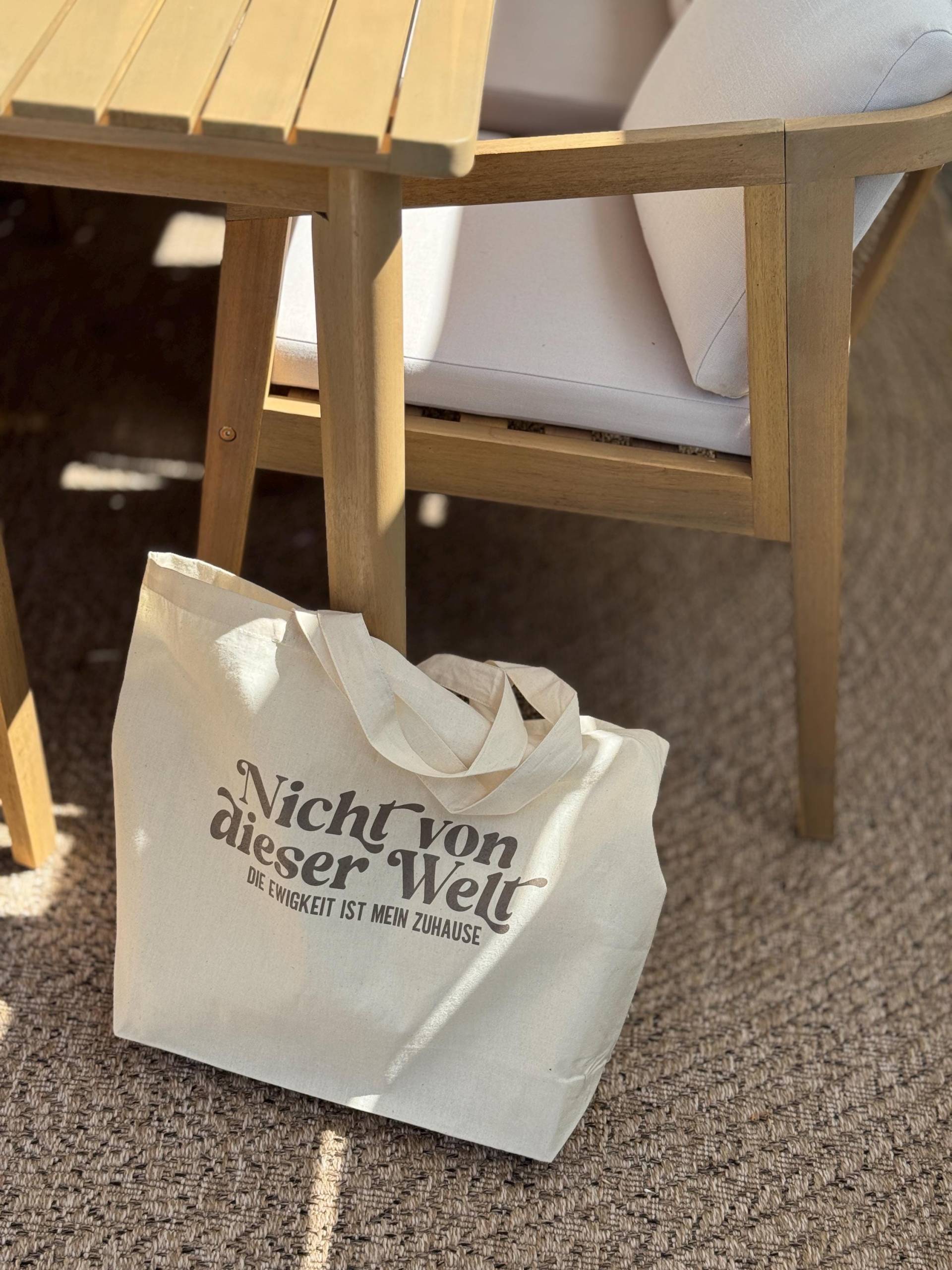 Baumwolltasche | Nicht Von Dieser Welt Baumwolltasche | Nicht Von Dieser Welt von Honigseim