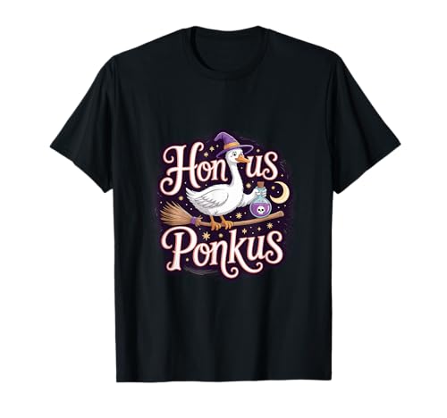 Honkus Ponkus Gänse Kinder Gans Halloween T-Shirt Honkus Ponkus Gänse Kinder Gans Halloween T-Shirt von Honkus Ponkus Geese Halloween Tees