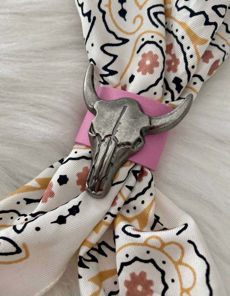Pinke Buffalo Skull Rag Slide Pinke Buffalo Skull Rag Slide von HonkyTonkJunkShop
