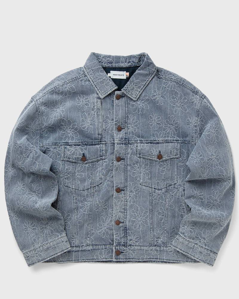 Honor The Gift FLOWER JACQUARD JACKET men Denim Jackets blue in Größe:XXL von Honor The Gift