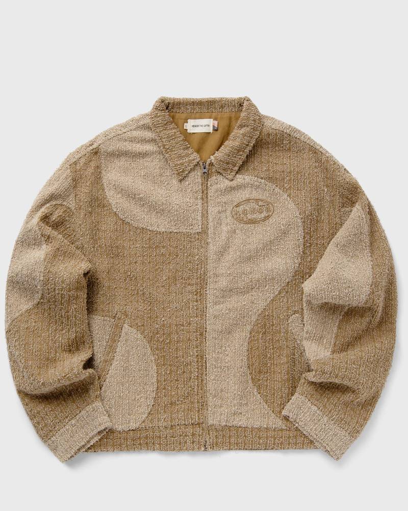 Honor The Gift GROOVE PANEL JACKET men Track Jackets beige in Größe:XXL von Honor The Gift