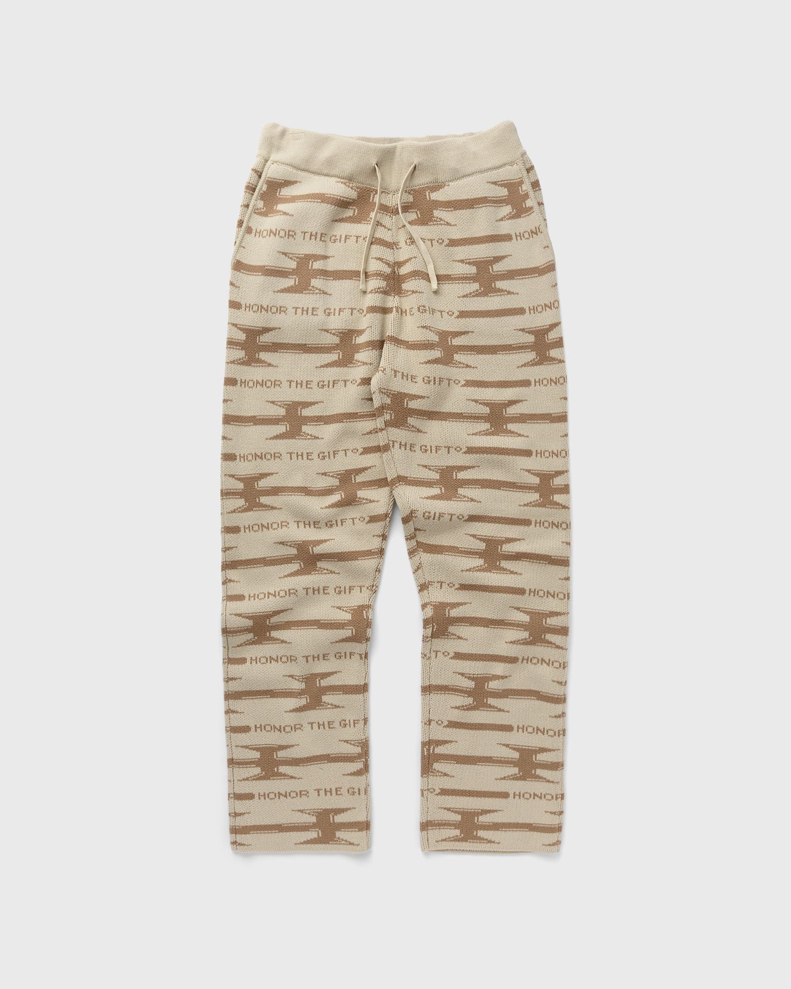 Honor The Gift H WIRE KNIT PANT men Sweatpants beige in Größe:M von Honor The Gift