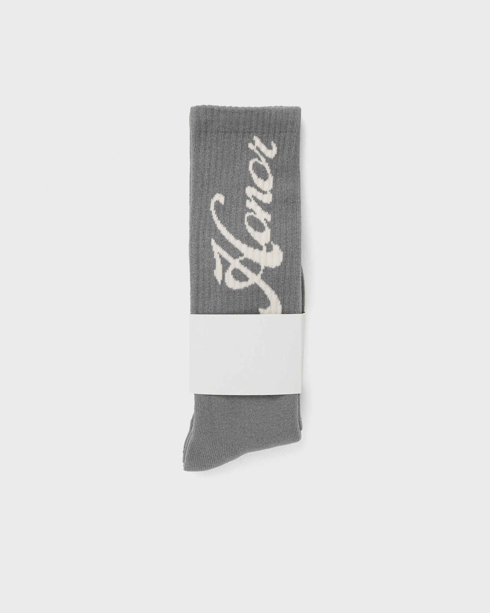 Honor The Gift HONOR SCRIPT RIBBED SOCK men Socks grey in Größe:ONE SIZE Honor The Gift HONOR SCRIPT RIBBED SOCK men Socks grey in Größe:ONE SIZE von Honor The Gift