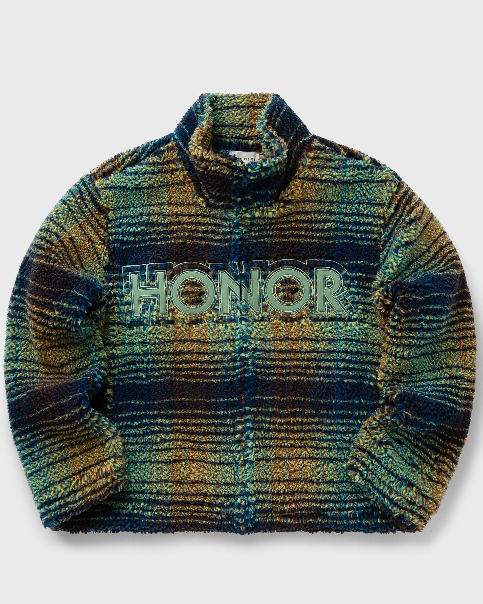 Honor The Gift ROBINSON PLAID JACKET men Fleece Jackets green in Größe:XXL Honor The Gift ROBINSON PLAID JACKET men Fleece Jackets green in Größe:XXL von Honor The Gift