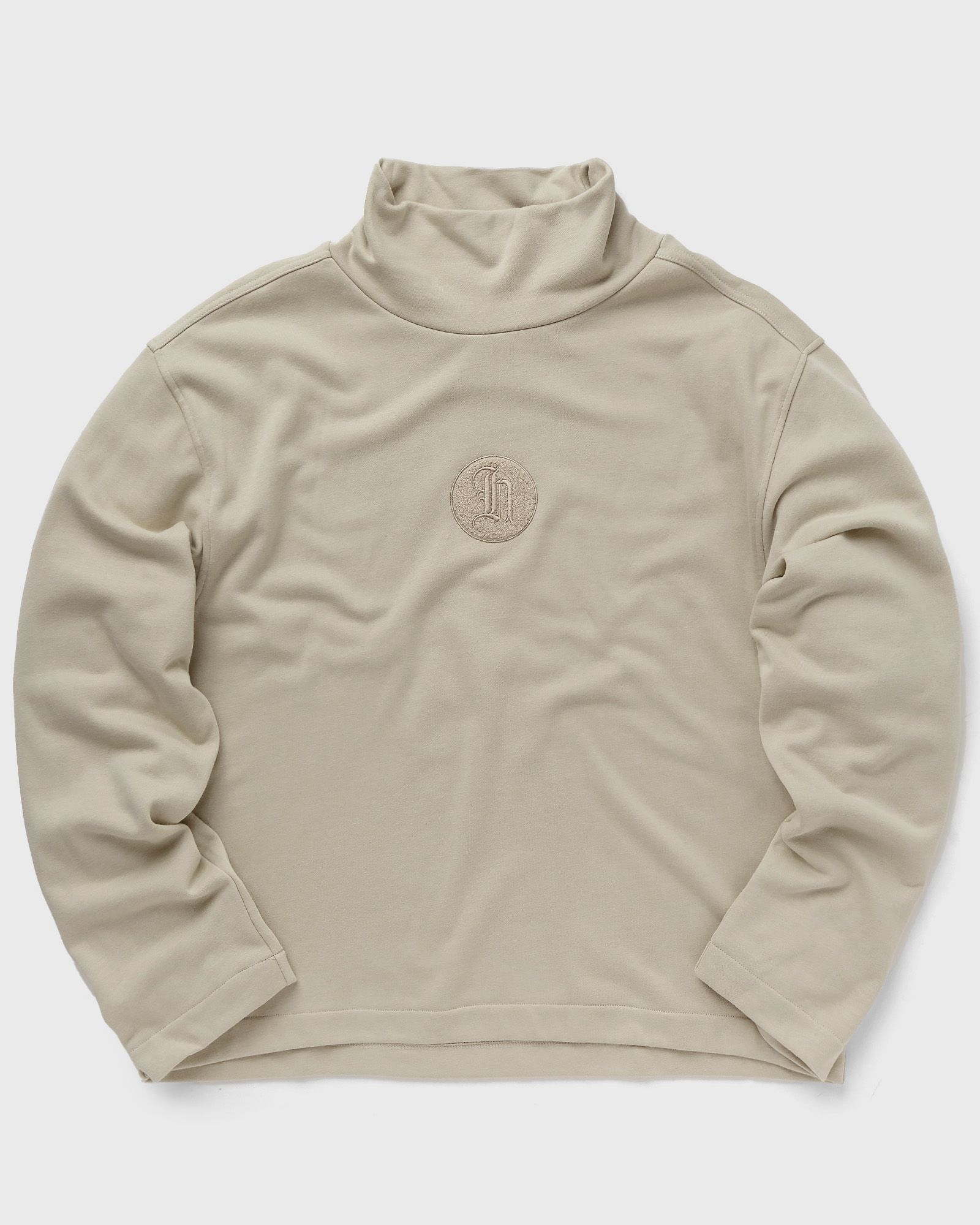 Honor The Gift STAMP PATCH TURTLE NECK PULLOVER men Sweatshirts beige in Größe:L von Honor The Gift