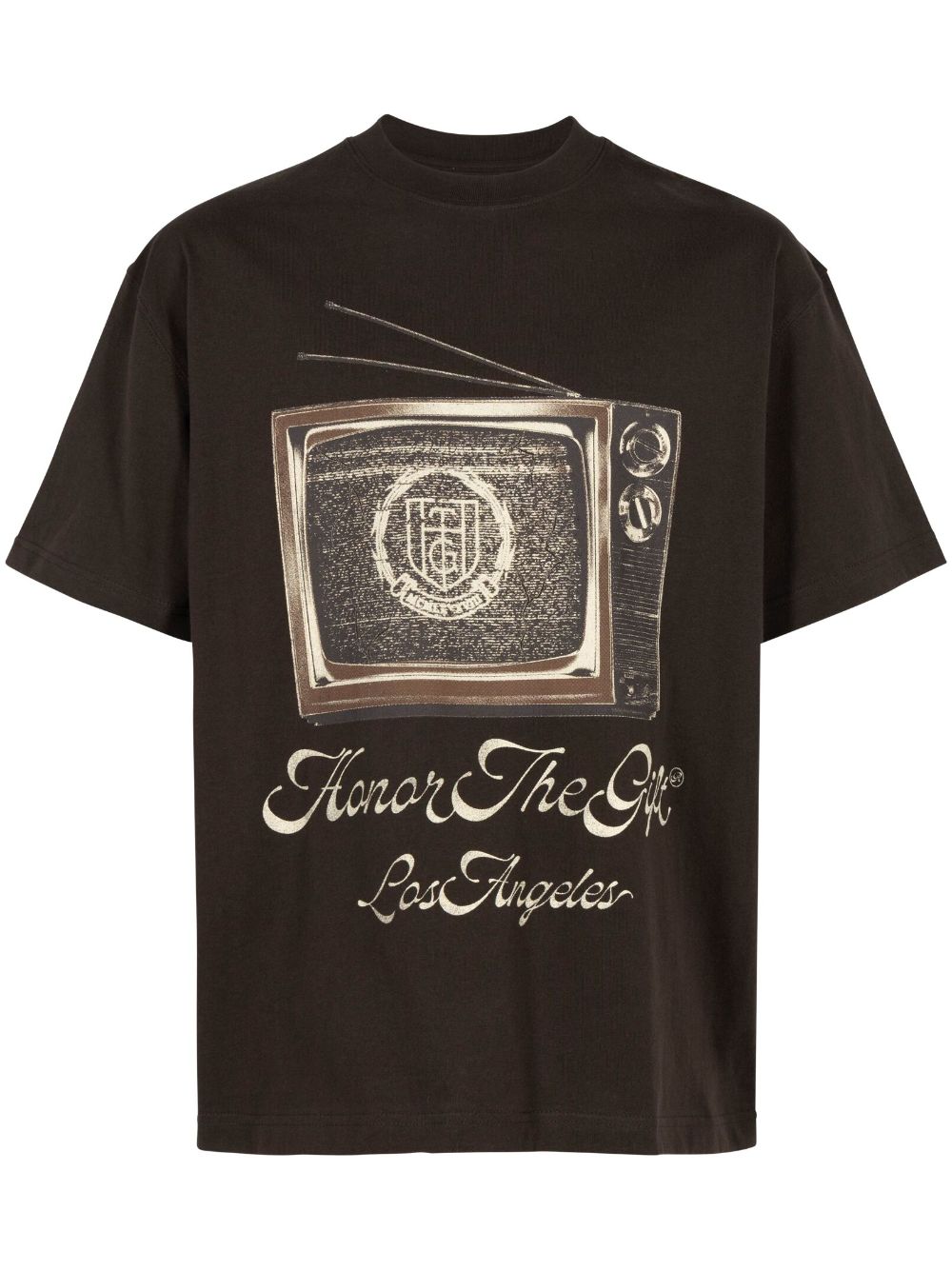 Honor The Gift TV T-Shirt - Schwarz von Honor The Gift