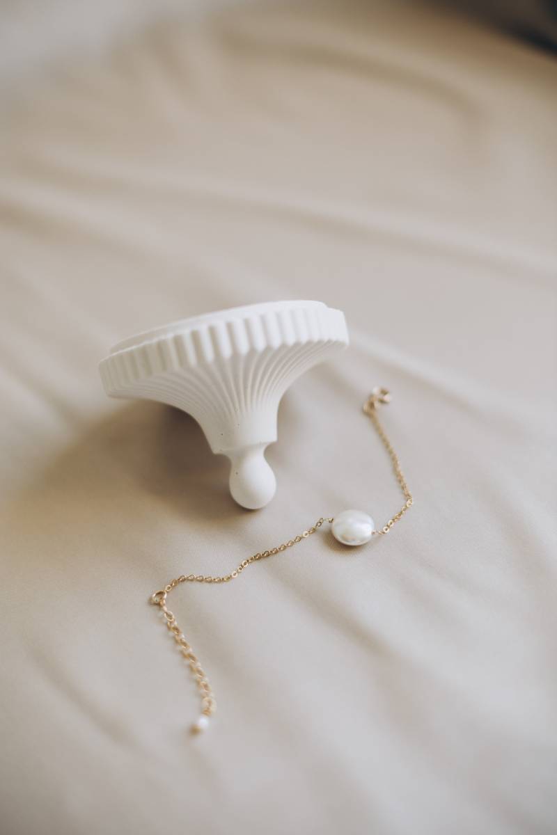 Lux | Armband Mit Münzperle Aus Vergoldetem Silber Lange Haltbar Brautschmuck Lux | Armband Mit Münzperle Aus Vergoldetem Silber Lange Haltbar Brautschmuck von HonorJewelry