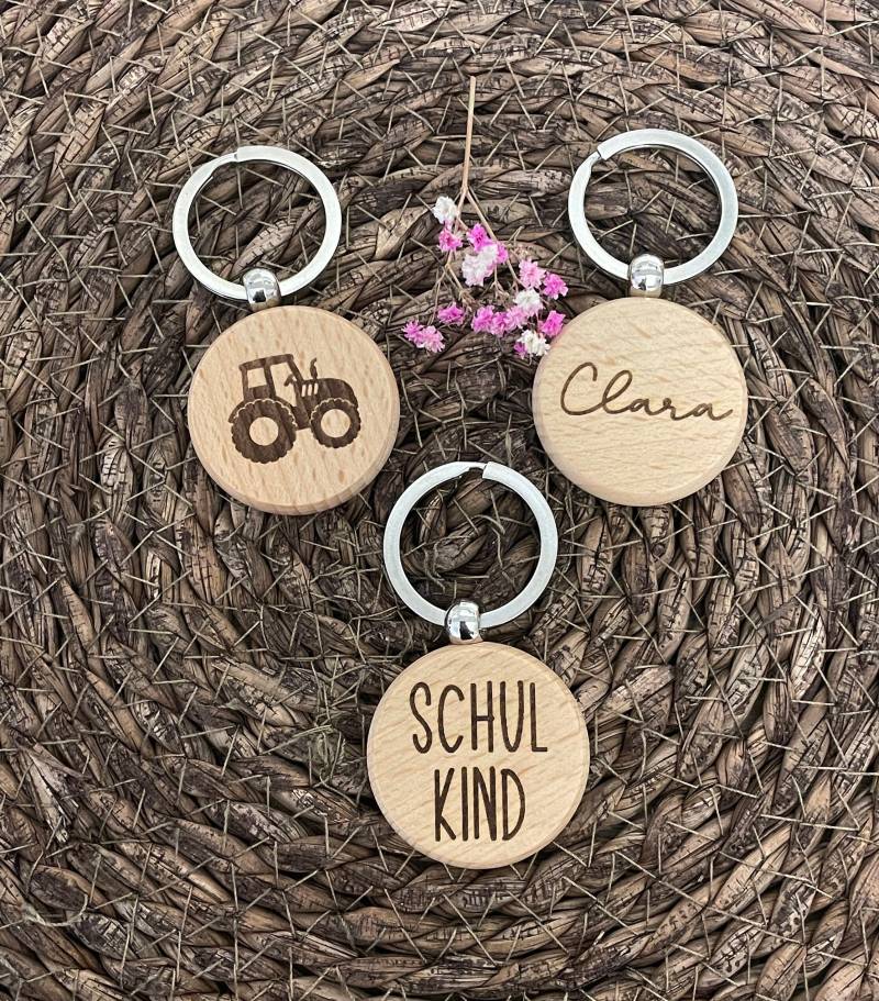 Schlüsselanhänger Aus Holz - Geschenk Individualisierbar Schlüsselanhänger Aus Holz - Geschenk Individualisierbar von HonschGemacht