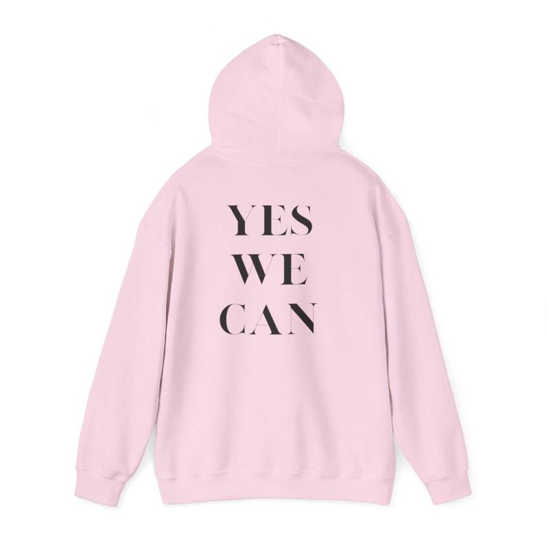 Unisex Hoodie Yes We Can - Motivational Statement Pullover, Trendy Gift For Men & Women von HoodedSnugLife