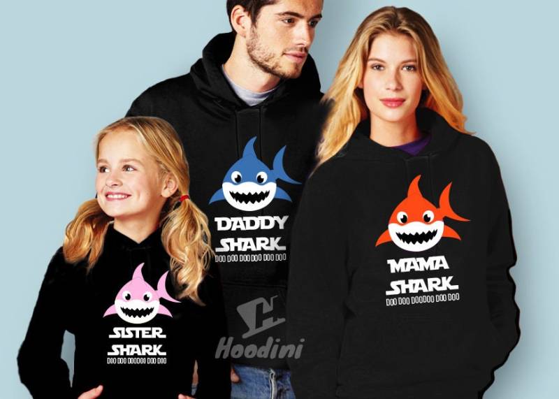 Haifischfamilie Hoodies Shirts Sweatshirts Pullover Hai Doo Hoodie Haifischfamilie Hoodies Shirts Sweatshirts Pullover Hai Doo Hoodie von HoodiniStore