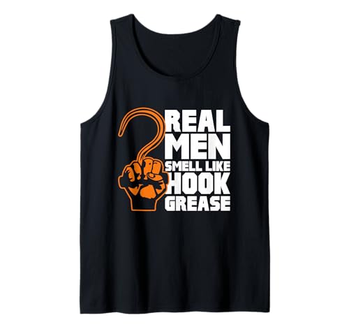Echtes Hook Grease Grafikdesign für Herren Tank Top Echtes Hook Grease Grafikdesign für Herren Tank Top von Hook Grease Originals