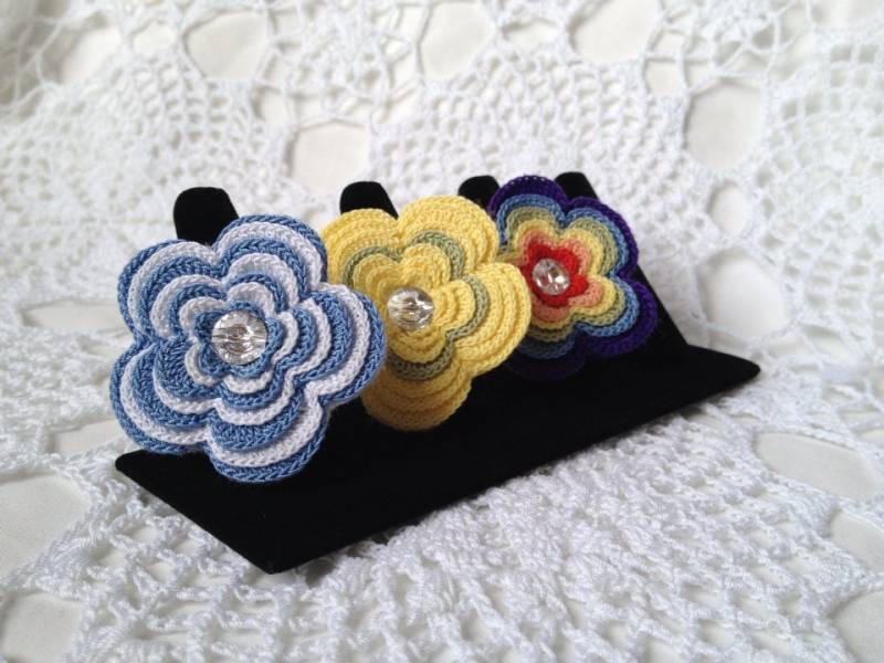 Flower-Power-Häkeln-Ring von HookCrochet