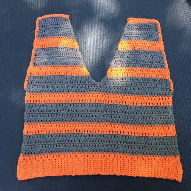 Häkeln Gestreifte Weste von HookCrochet