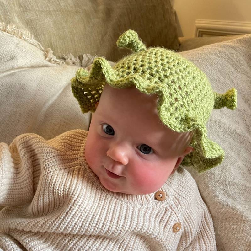Baby Oger Häkelhut - Handgemachtes Grünes Kostüm Halloween | 0-9 Monate Baby Oger Häkelhut - Handgemachtes Grünes Kostüm Halloween | 0-9 Monate von HookedByLouShop