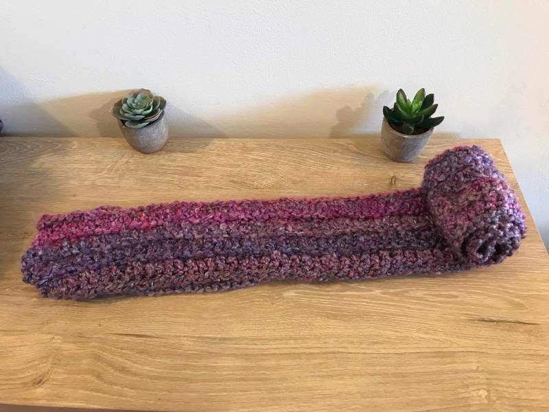Häkelschal, Handgemachter Schal, Winterartikel, Schal Für Jungen, Mädchen, Winterkleidung, Handgemachter Kinder, Gehäkelte Winterkleidung von HookedonSnuggles