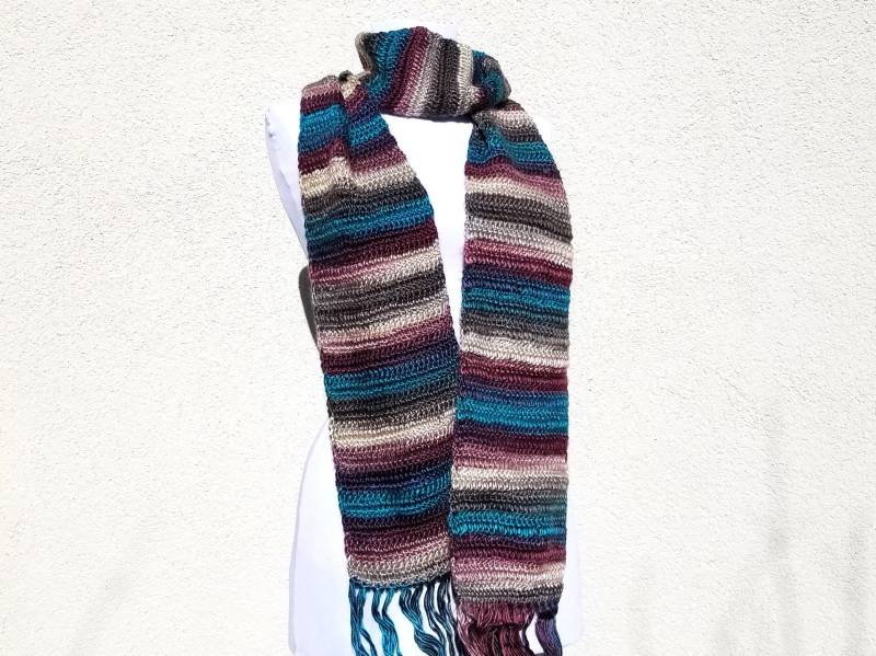 Tealberry Gehäkelter Schal Herbst Schal Tealberry Gehäkelter Schal Herbst Schal von HoookedHandmade