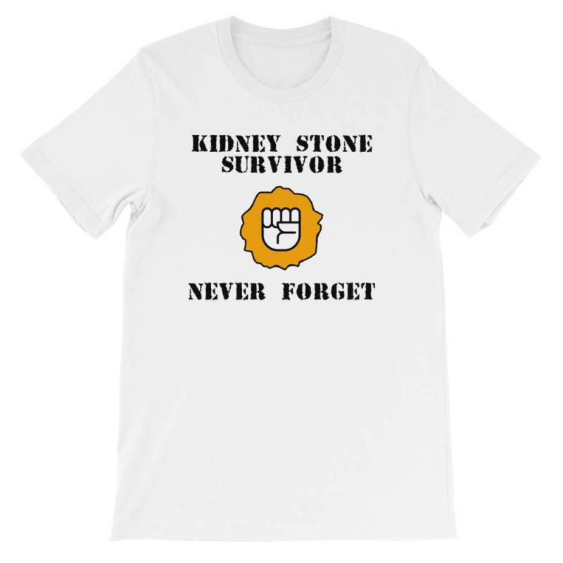 Nierenstein Geschenk Kurzärmeliges Unisex T-Shirt Nierenstein Geschenk Kurzärmeliges Unisex T-Shirt von HoopladaShop