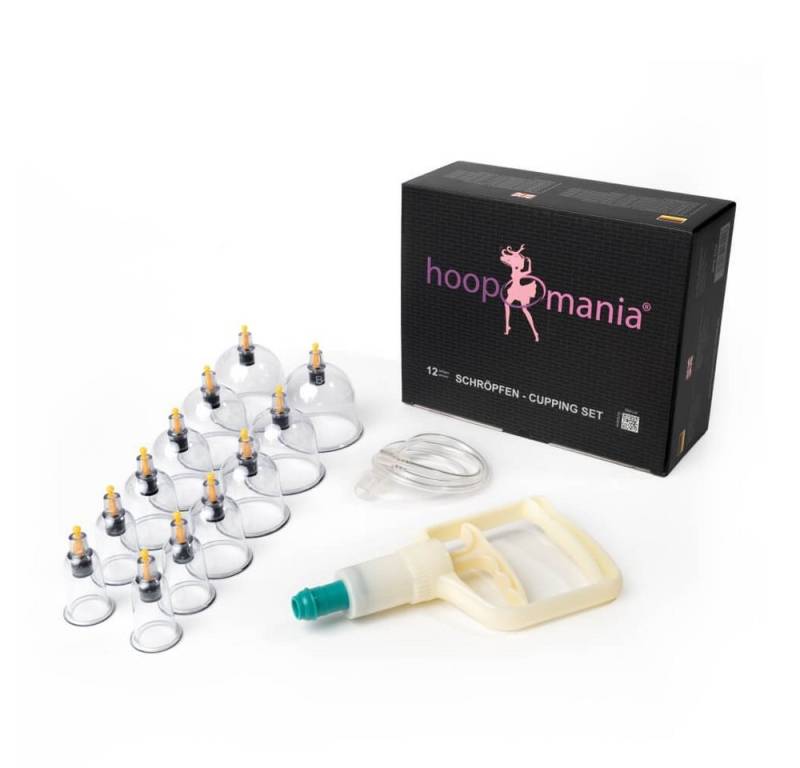 Hoopomania Massagegerät Hoopomania Schröpfen Set 12-teilig mit Schröpfgläser Hoopomania Massagegerät Hoopomania Schröpfen Set 12-teilig mit Schröpfgläser von Hoopomania