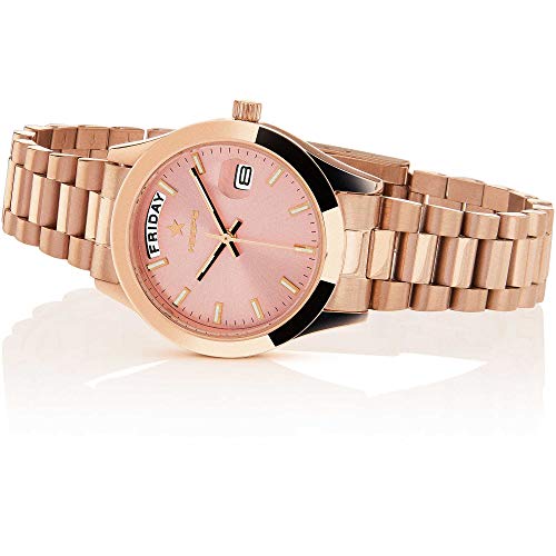 Hoops Damenuhr mit modischem Design, Art. 2620L-RG05 von Hoops