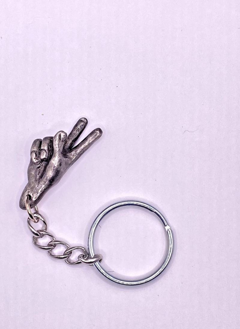 Peacezeichen Handschlüsselanhänger Bob. Zinn Peacezeichen Handschlüsselanhänger Bob. Zinn von HoorahUSA
