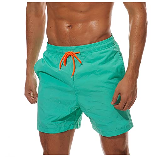 Hoothy-Herren Herren Schwimmhose Sommer Badehosen UV Durchlässige Slim Fit Badehosen Badehose eng anliegend für Schwimmen Hot Spring Shorts Beachvolleyball Strand und Surfen von Hoothy-Herren