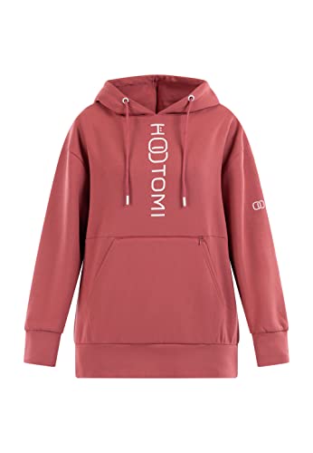 Hootomi Damen Kapuzenpullover, Übergröße, Rosa, M von Hootomi