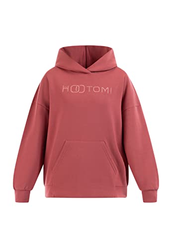 Hootomi Damen Kapuzenpullover, Übergröße, Rosa, XL von Hootomi