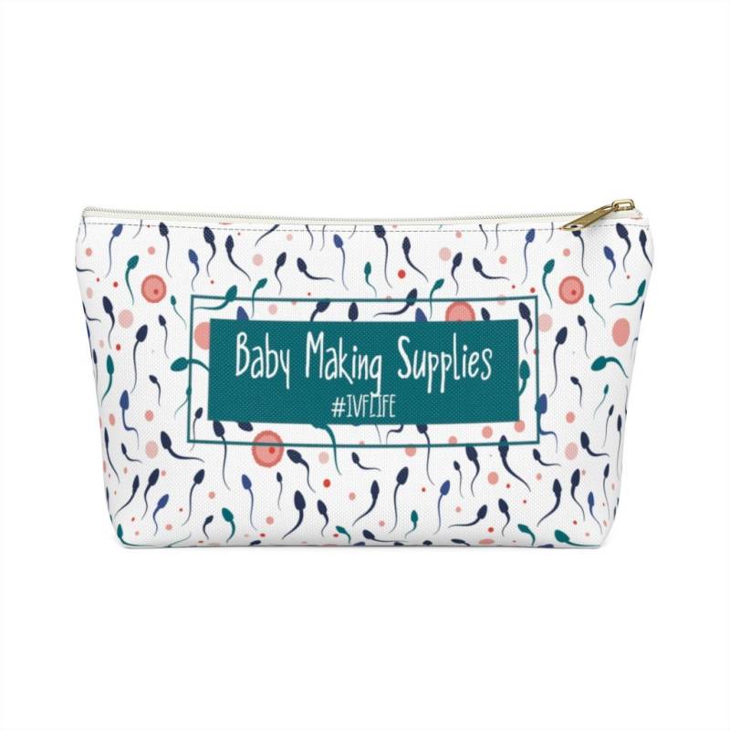 Ivf Geschenk Medizin Tasche Meds Unfruchtbarkeitsgeschenk Unfruchtbarkeitsbehandlung Ivf Baby Spritzentasche Lustiges Samen Und Samenkapsel von HopeCraftedCo