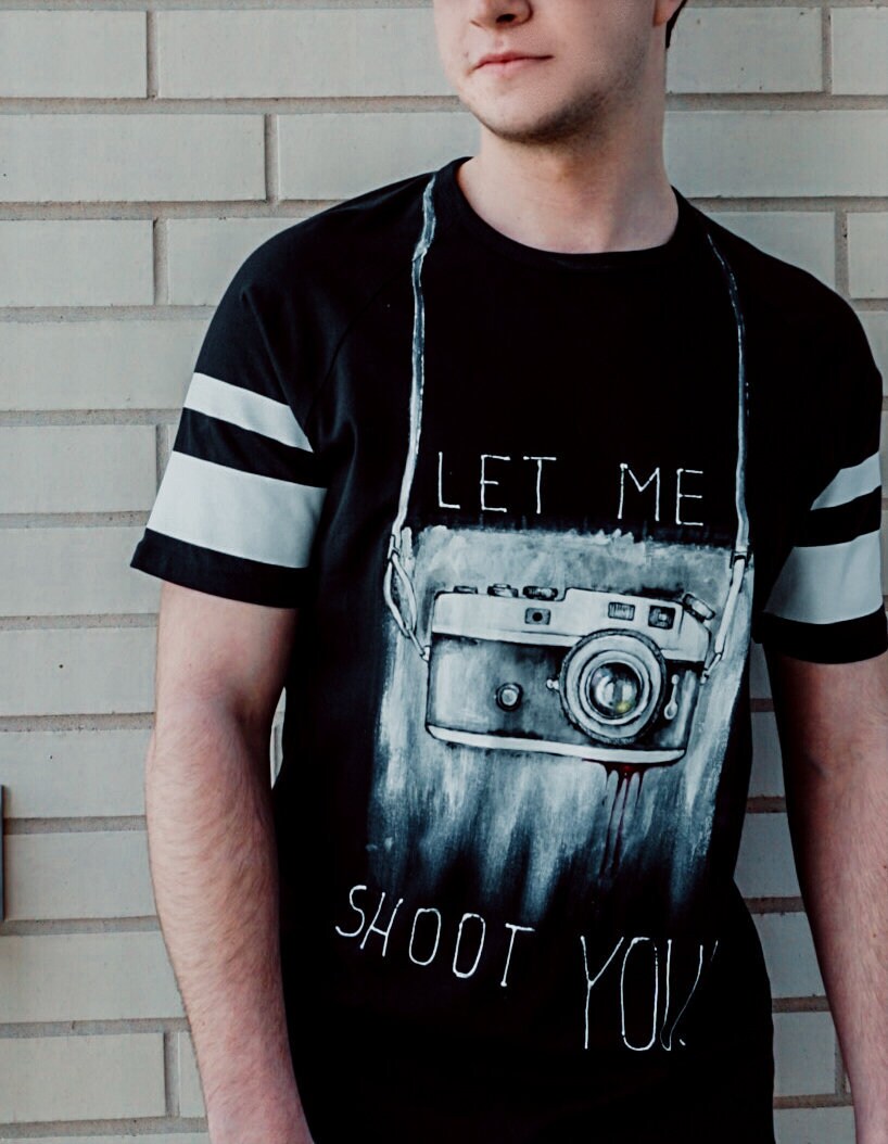 Lassen Sie Mich Sie Schießen/Handbemalte Tshirt Unisex Personalisierte Einzigartige Gestaltung Custom Handbemalt Tragbare Kunst Maßgeschneiderte Lassen Sie Mich Sie Schießen/Handbemalte Tshirt Unisex Personalisierte Einzigartige Gestaltung Custom Handbemalt Tragbare Kunst Maßgeschneiderte von HopeLamber