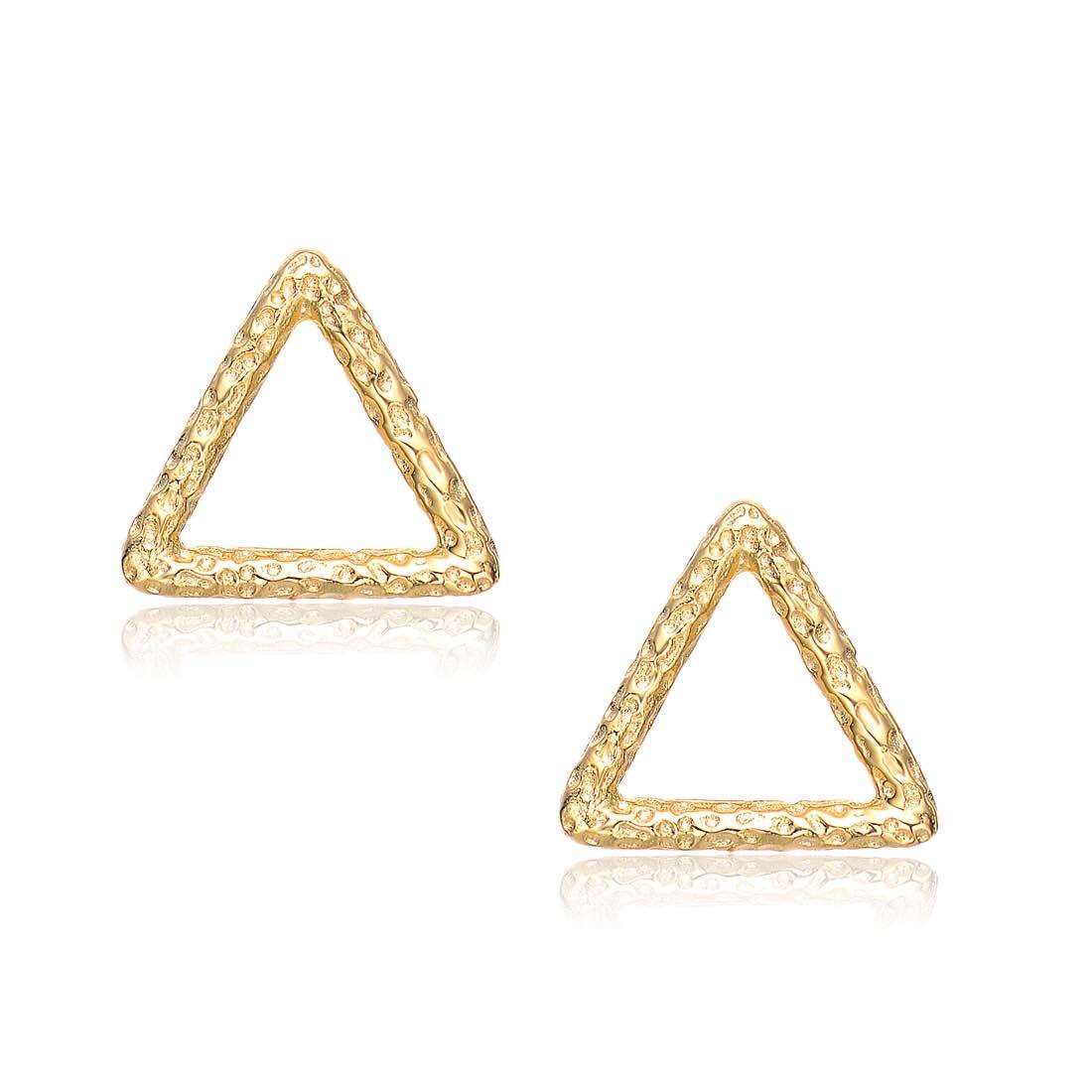 Dreieck Ohrstecker, Sterling Silber Gehämmerte Minimalismus Ohrringe, Hochwertig, Designer Schmuck Dreieck Ohrstecker, Sterling Silber Gehämmerte Minimalismus Ohrringe, Hochwertig, Designer Schmuck von HopeRomance