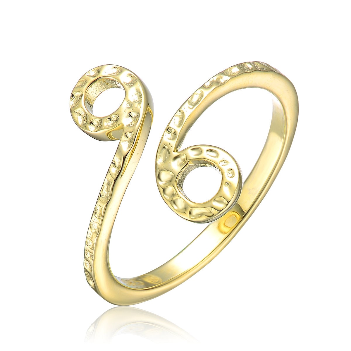 sterling Silber Gehämmert Ring, Verstellbarer S925 Minimalismus Schlichter Hochwertig, Designer Schmuck sterling Silber Gehämmert Ring, Verstellbarer S925 Minimalismus Schlichter Hochwertig, Designer Schmuck von HopeRomance