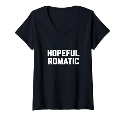 Damen Hoffnungsvoll Romatic T-Shirt mit V-Ausschnitt Damen Hoffnungsvoll Romatic T-Shirt mit V-Ausschnitt von Hopeful Romatic Vibes
