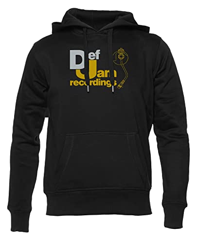 Dj Recordings Rap Unisex Unisex Hoodie Herren Damen Schwarz Lange Ärmel Kapuzenpulli Men's Women's Black von Hopestly