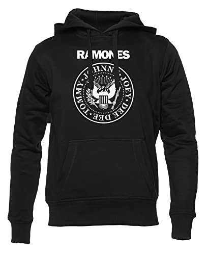 Legend In Punk Rock Unisex Hoodie Herren Damen Schwarz Lange Ärmel Kapuzenpulli Men's Women's Black von Hopestly