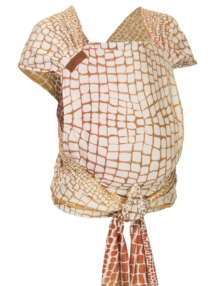 Hoppediz Babytrage Hop-Tye Advanced, ab Geburt (2,5 - 20 kg) - Halfbuckle mit Tuchträger von Hoppediz