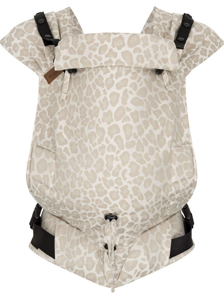 Hoppediz Babytrage Primeo, ab Geburt (2,5 kg) Bauchtrage & Rückentrage aus 100 % Bio-Baumwolle von Hoppediz